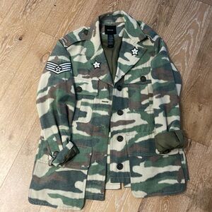 COPY - SMYTHE Bellows Pocket Shirt Jacket in Desert Camo